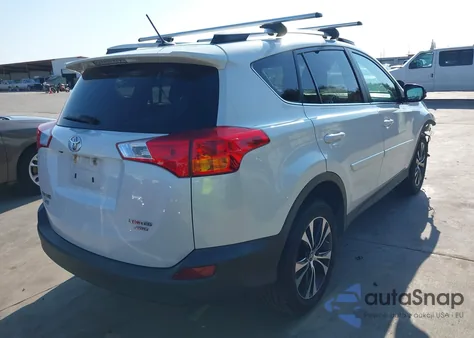 2015 Toyota Rav4 Limited from USA, damaged, VIN 2T3DFREV9FW361529